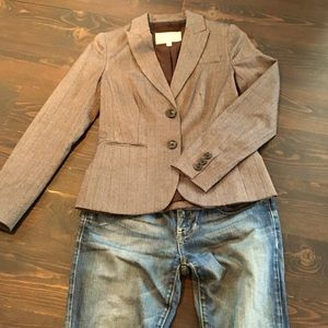 Brown blazer